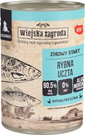 WIEJSKA ZAGRODA Rybna Uczta dla szczeniąt bez zbóż 400g - Zdjęcie nr 2