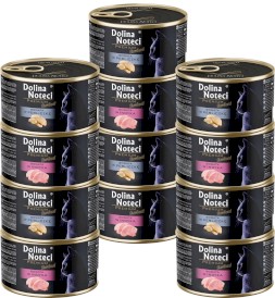DOLINA NOTECI PREMIUM Kot Sterilised MIX SMAKÓW 12x185g - Zdjęcie główne