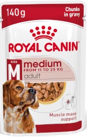 ROYAL CANIN Medium Adult w sosie M 140g - Zdjęcie główne