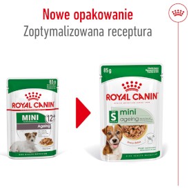 ROYAL CANIN Mini Ageing 8+ w sosie 85g - Zdjęcie nr 7