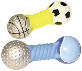 KERBL Hantel Sport winylowy z piszczałką dla psa 19cm - Zdjęcie nr 2