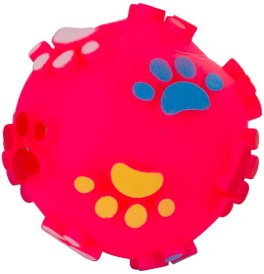 KERBL Piłka piszcząca w łapki dla psa 7cm Różne kolory - Zdjęcie nr 5