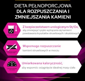 PURINA PVD UR St/Ox Urinary Feline Kurczak 1,5kg - Zdjęcie nr 4