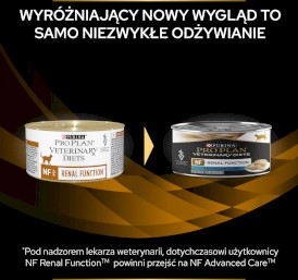 PURINA PVD NF Renal Function Advanced Care Feline Mus 195g - Zdjęcie nr 2