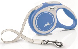 FLEXI NEW COMFORT Smycz taśmowa XS / 3m niebieska - Zdjęcie główne