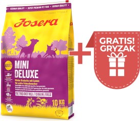 Josera MINI DELUXE Adult 10kg + GRATIS GRYZAK! - Zdjęcie główne
