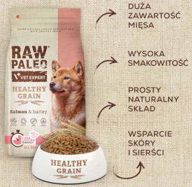 Vet Expert RAW PALEO HG Salmon Barley Adult 10kg - Zdjęcie nr 4