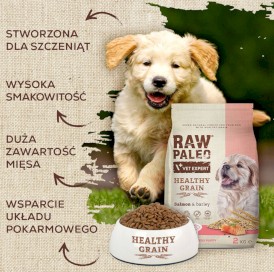 Vet Expert RAW PALEO HG Salmon Barley Puppy 2kg - Zdjęcie nr 4