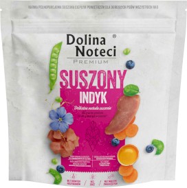 DOLINA NOTECI Premium SUSZONY Indyk dla psa 1kg - Zdjęcie główne