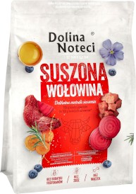 DOLINA NOTECI Premium SUSZONA Wołowina dla psa 3kg - Zdjęcie główne