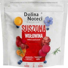 DOLINA NOTECI Premium SUSZONA Wołowina dla psa 1kg - Zdjęcie główne