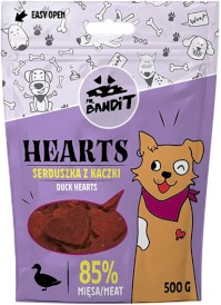 MR.BANDIT Hearts Duck Serduszka z Kaczki 500g - Zdjęcie główne