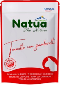 NATUA The Nature Tuńczyk Krewetki Saszetka 70g - Zdjęcie główne
