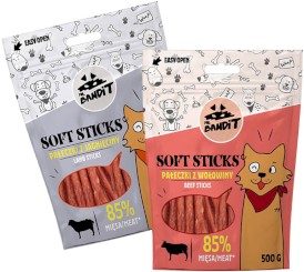 MR.BANDIT Soft Beef Sticks Pałeczki z Wołowiny 500g - Zdjęcie nr 2