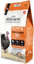 WIEJSKA ZAGRODA Monoproteinowa Indyk Adult Dog 6kg - Zdjęcie główne