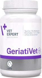VET EXPERT GeriatiVet Cat dla starszych kotów 60tab. - Zdjęcie główne