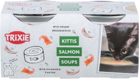 TRIXIE Kittis Salmon Soup Zupa Kurczak Łosoś dla kota 4x80g - Zdjęcie główne
