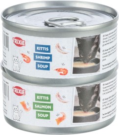 TRIXIE Kittis Shrimp Soup Zupa Kurczak Krewetki dla kota 4x80g - Zdjęcie nr 6
