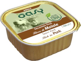OASY Dog Tasty Pate Adult Pork Wieprzowina pasztet dla psa 150g - Zdjęcie główne