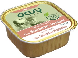 OASY Dog Tasty Pate Adult Łosoś z warzywami dla psa 150g - Zdjęcie główne
