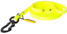 DINGO Flex Honey Smycz treningowa z rączką Żółta 1,6cm x 3m - Zdjęcie nr 3