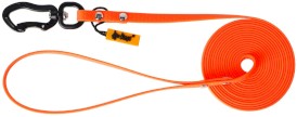 DINGO Flex Honey Smycz treningowa z rączką Pomarańczowa 1,6cm x 3m - Zdjęcie nr 2