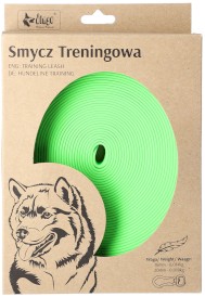 DINGO Flex Honey Smycz treningowa z rączką Zielona 1,6cm x 5m - Zdjęcie nr 5
