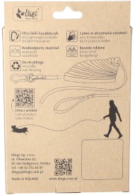 DINGO Flex Honey Smycz treningowa z rączką Pomarańczowa 1,6cm x 3m - Zdjęcie nr 8