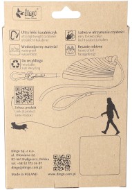 DINGO Flex Honey Smycz treningowa z rączką Żółta 1,6cm x 5m - Zdjęcie nr 7