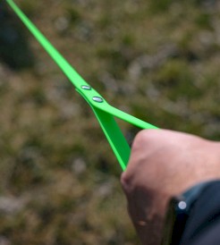 DINGO Flex Honey Smycz treningowa z rączką Zielona 1,6cm x 5m - Zdjęcie nr 8