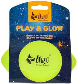 DINGO Piłka Play / Glow święcąca w ciemności dla psa - Zdjęcie nr 3