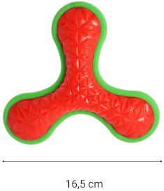 DINGO Bumerang Trójkątny z TPR Zabawka dla psa 16,5cm - Zdjęcie nr 4