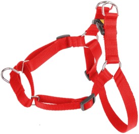 DINGO Easy Walk Szelki z taśmy Czerwone Roz.70 - Zdjęcie nr 2