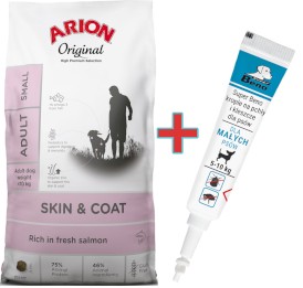 Arion Original Skin / Coat Adult Small Salmon 2kg + Krople na KLESZCZE GRATIS !! - Zdjęcie główne