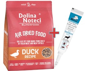 DOLINA NOTECI SUPERFOOD Danie z Kaczki 1kg + Krople na KLESZCZE GRATIS !! - Zdjęcie główne