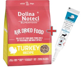 DOLINA NOTECI SUPERFOOD Danie z Indyka 1kg + Krople na KLESZCZE GRATIS !! - Zdjęcie główne