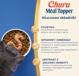 INABA Cat Churu Meal Topper Tuna Salmon Recipe Tuńczyk Łosoś 4x14g - Zdjęcie nr 5