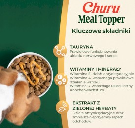 INABA Dog Churu Meal Topper Chicken Recipe Kurczak 4x14g - Zdjęcie nr 5