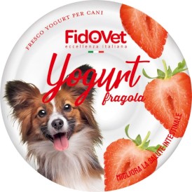 FIDOVET Jogurt dla psa Truskawka 25g - Zdjęcie główne