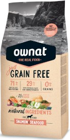 OWNAT Grain Free Just Dog Adult Salmon / Seafood 3kg - Zdjęcie główne