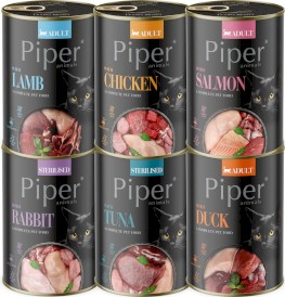 DOLINA NOTECI PIPER Animals Kot Sterilised Tuńczyk 400g - Zdjęcie nr 3