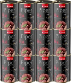 DOLINA NOTECI PIPER Animals Kot Junior Cielęcina 12x400g - Zdjęcie główne