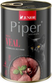 DOLINA NOTECI PIPER Animals Kot Junior Cielęcina 12x400g - Zdjęcie nr 2
