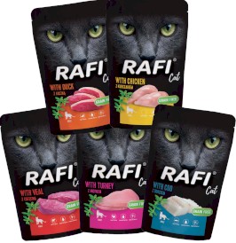 DOLINA NOTECI RAFI Cat Adult Cielęcina bez zbóż 100g - Zdjęcie nr 2