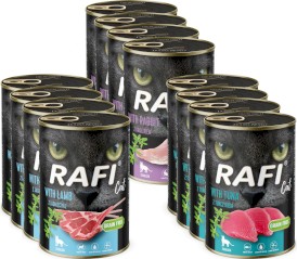 DOLINA NOTECI RAFI Cat Sterilised bez zbóż 12x400g - Zdjęcie główne