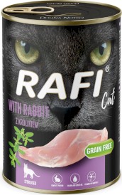 DOLINA NOTECI RAFI Cat Sterilised Królik bez zbóż 400g - Zdjęcie główne