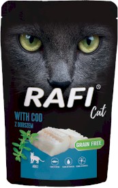 DOLINA NOTECI RAFI Cat Adult Dorsz bez zbóż 100g - Zdjęcie główne