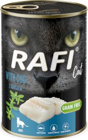 DOLINA NOTECI RAFI Cat Adult Dorsz bez zbóż 400g - Zdjęcie główne