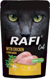 DOLINA NOTECI RAFI Cat Adult Kurczak bez zbóż 100g - Zdjęcie główne