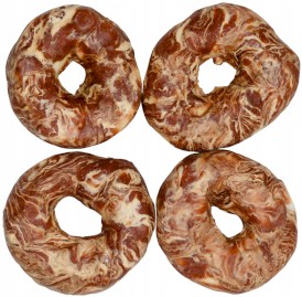 Happy Snacky Ringi Wołowe owinięte Jagnięciną i Dorszem 500g - Zdjęcie nr 2